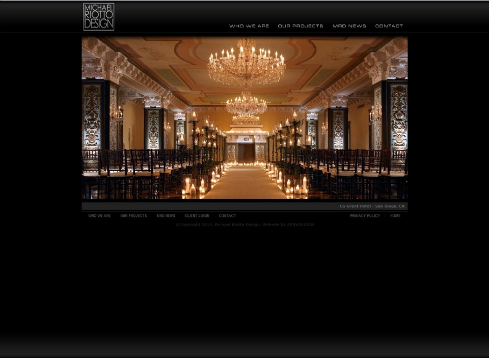 Michael Riotto Design is live! Michael Riotto Design is live!