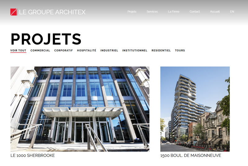 WEBSITE DESIGN |Architex Group