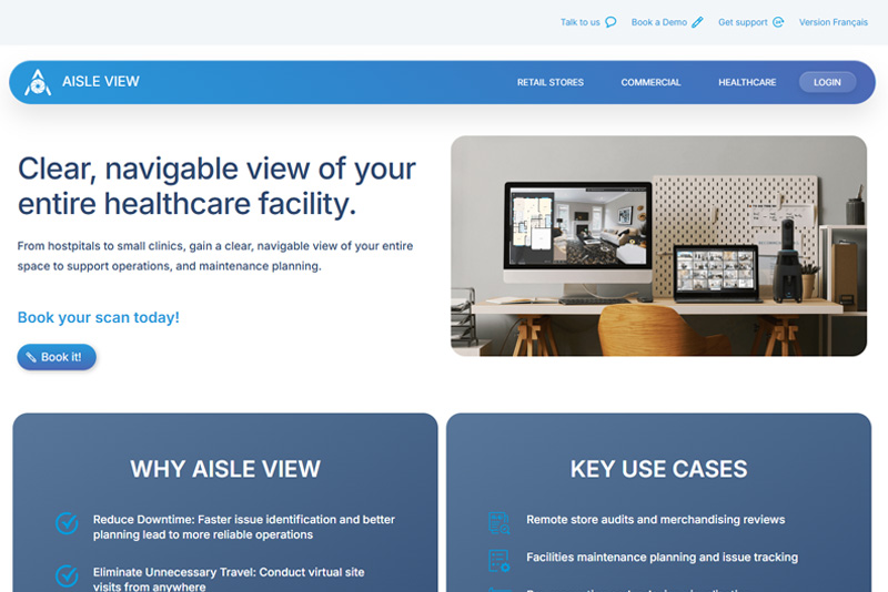 WEBSITE DESIGN |AISLE VIEW